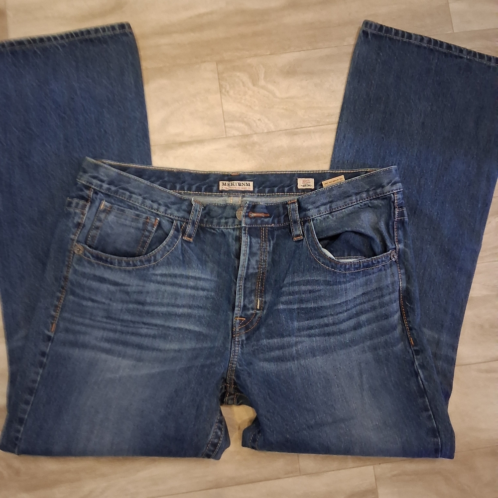 Classic Blue Relaxed Fit Men's Jeans